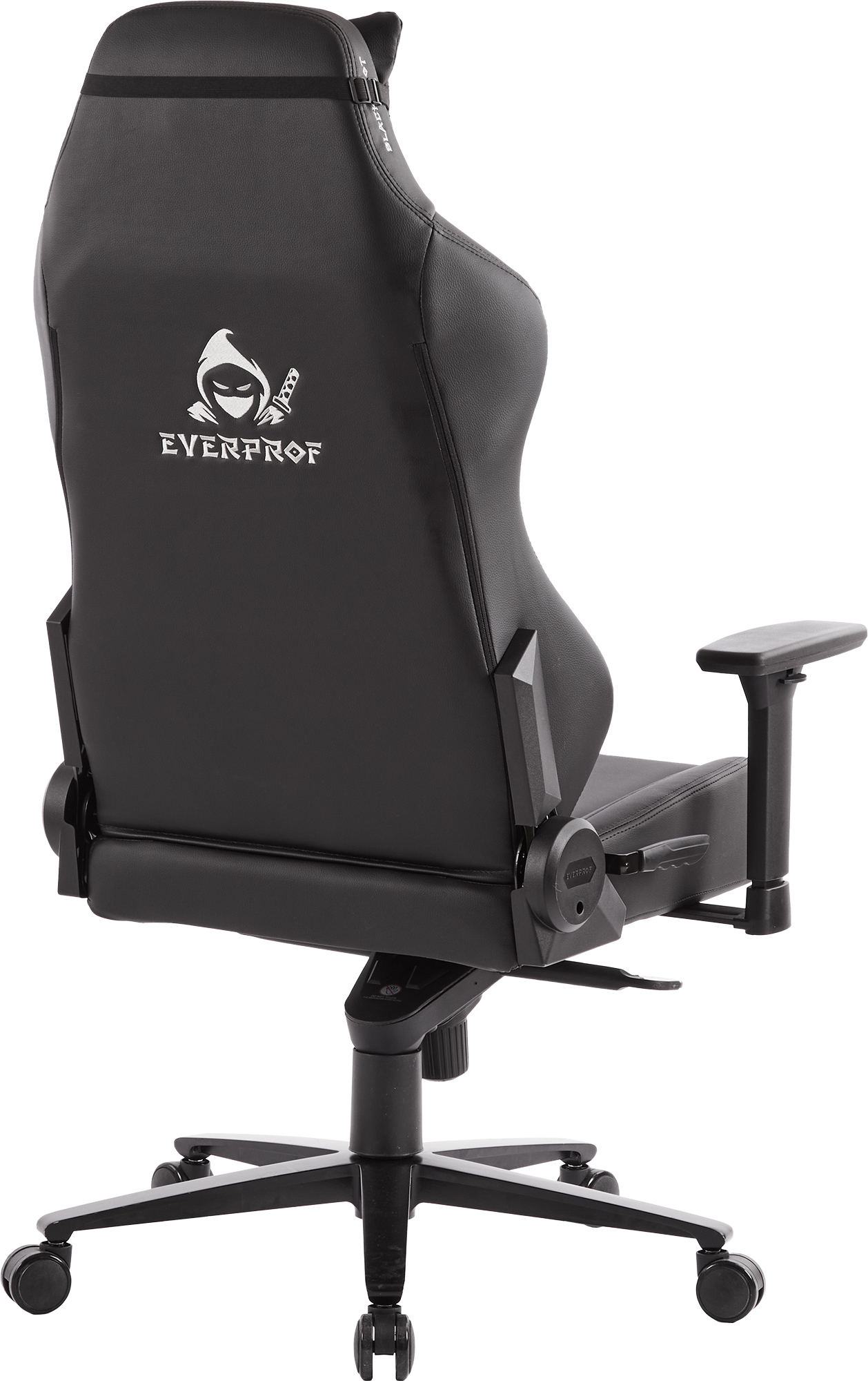 Геймерское кресло Everprof Blackshot Экокожа Черный от производителя