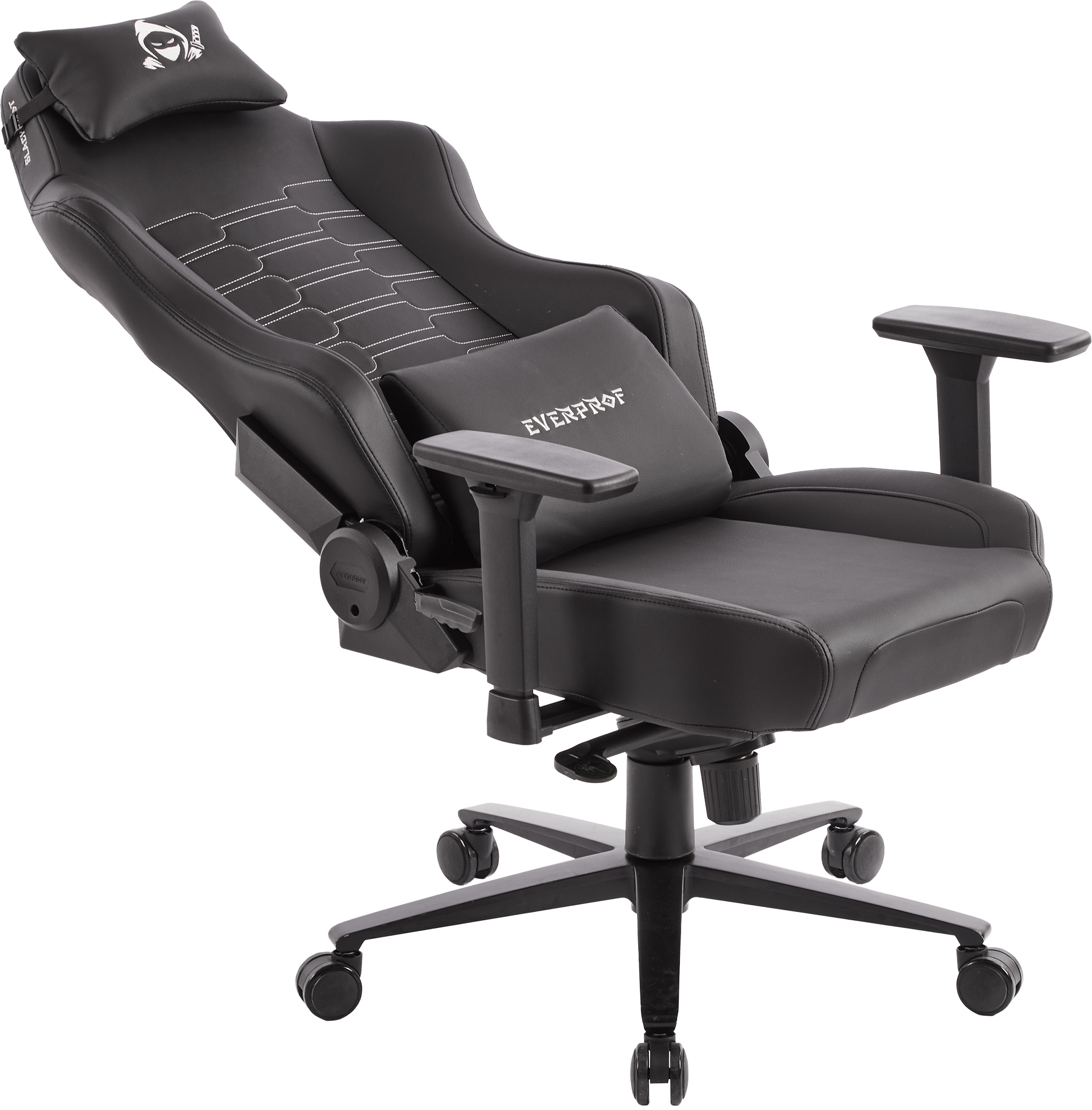 Геймерское кресло Everprof Blackshot Экокожа Черный от производителя
