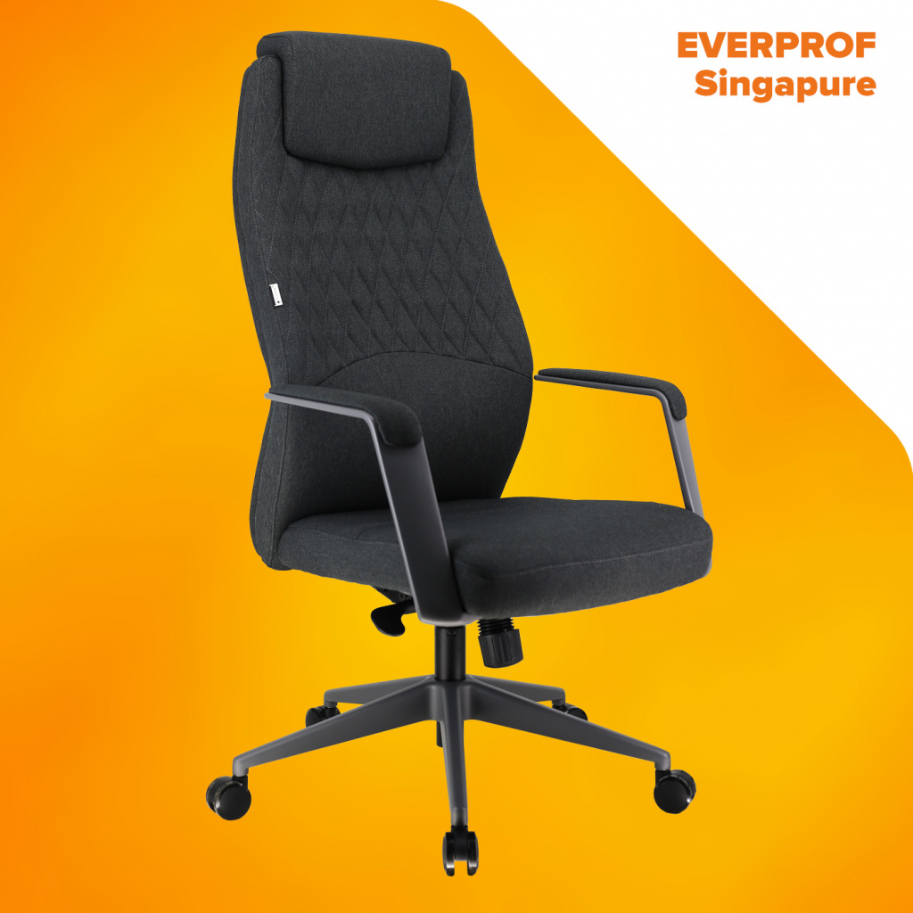 Премиум кресло Everprof Singapure Ткань Темно-серый Премиум кресло Everprof Singapure Ткань Темно-серый
