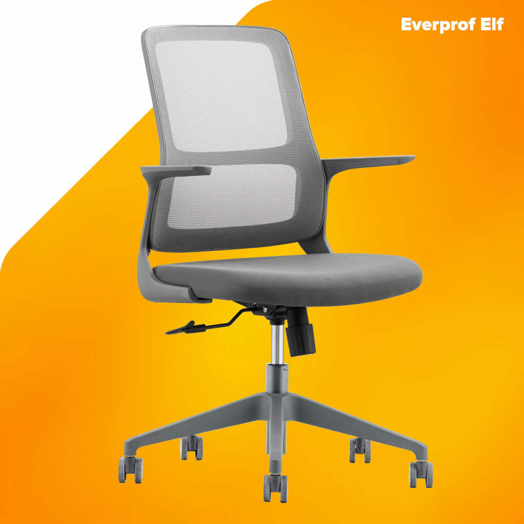 Операторское кресло Everprof Elf Сетка Серый Операторское кресло Everprof Elf Сетка Серый